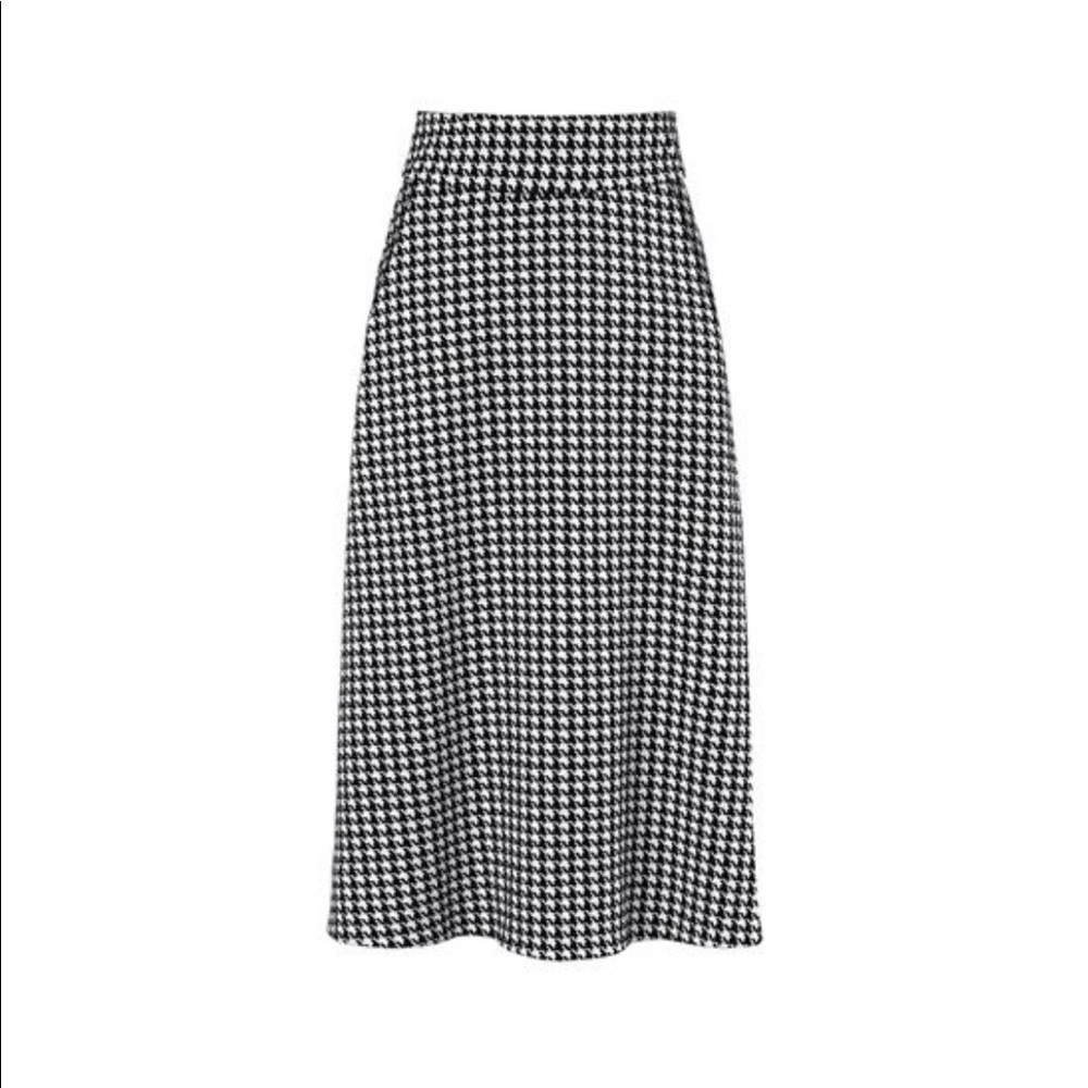 CAbi Fall 2020 NWT Houndstooth Skirt- Size 4